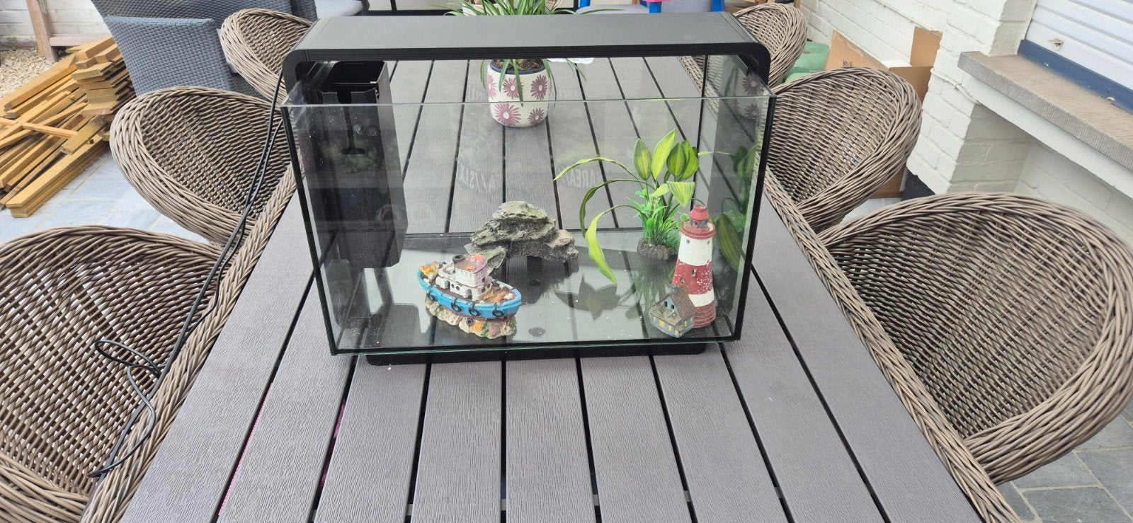 Aquarium 65l met alle toebehoren, Enlèvement