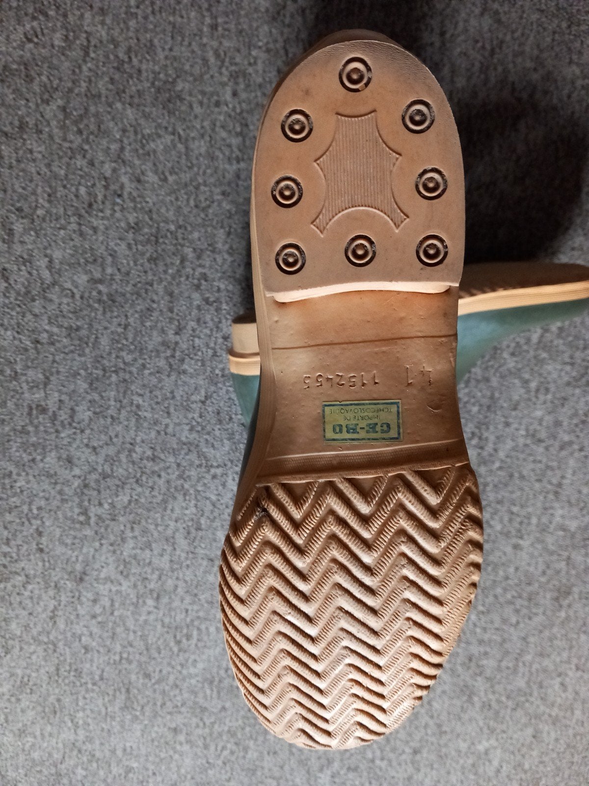 Rubberen heren laarzen, Jardin & Terrasse, Vêtements de travail, Neuf, Bottes, Duyn, Enlèvement