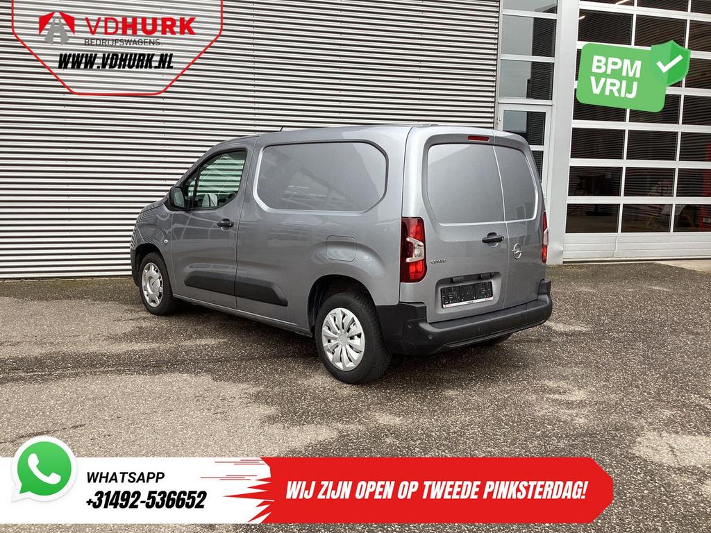 Opel Combo 1.2 Turbo BENZINE 3Pers./ Carplay/ Navi/ Camera/, Auto's, Bedrijf, Parkeersensor, 0 g/km, Opel