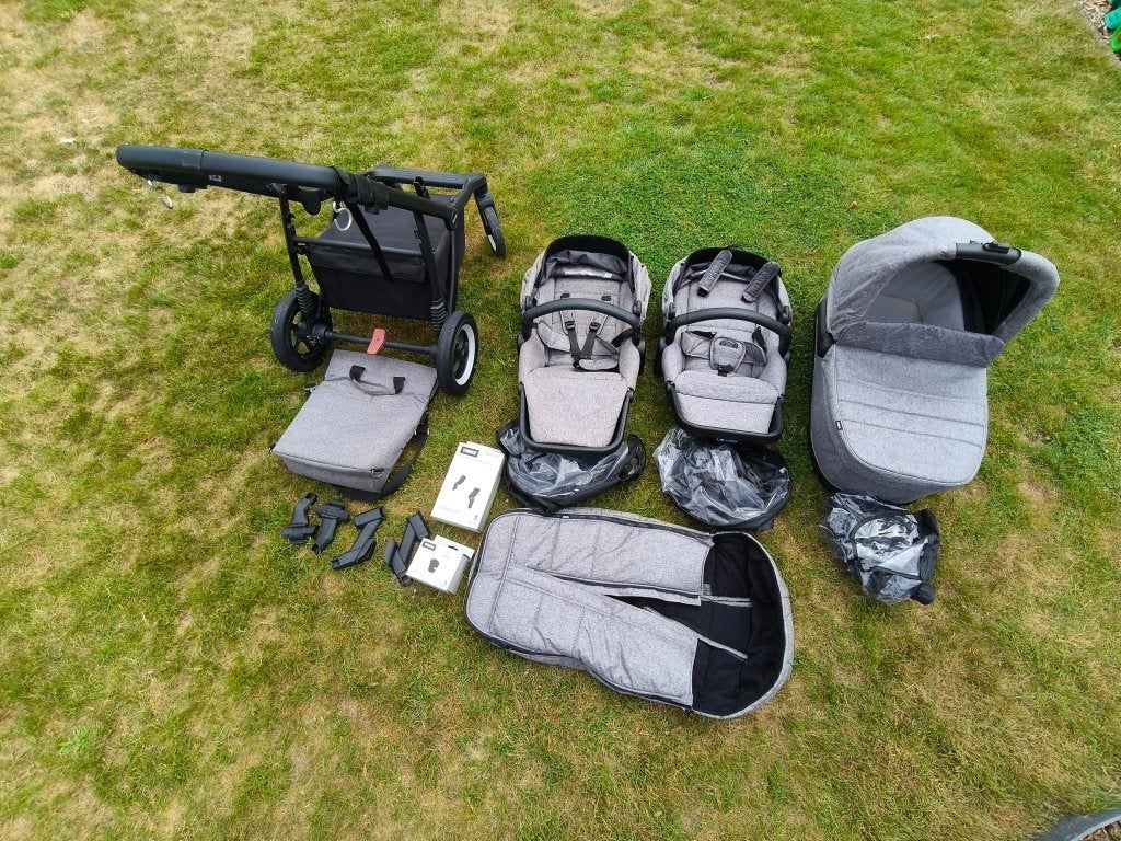Thule Sleek 2-in-1 Kinderwagen (2022) + Veel Extra’s!, Gebruikt, Combiwagen, Verstelbare duwstang, Ophalen