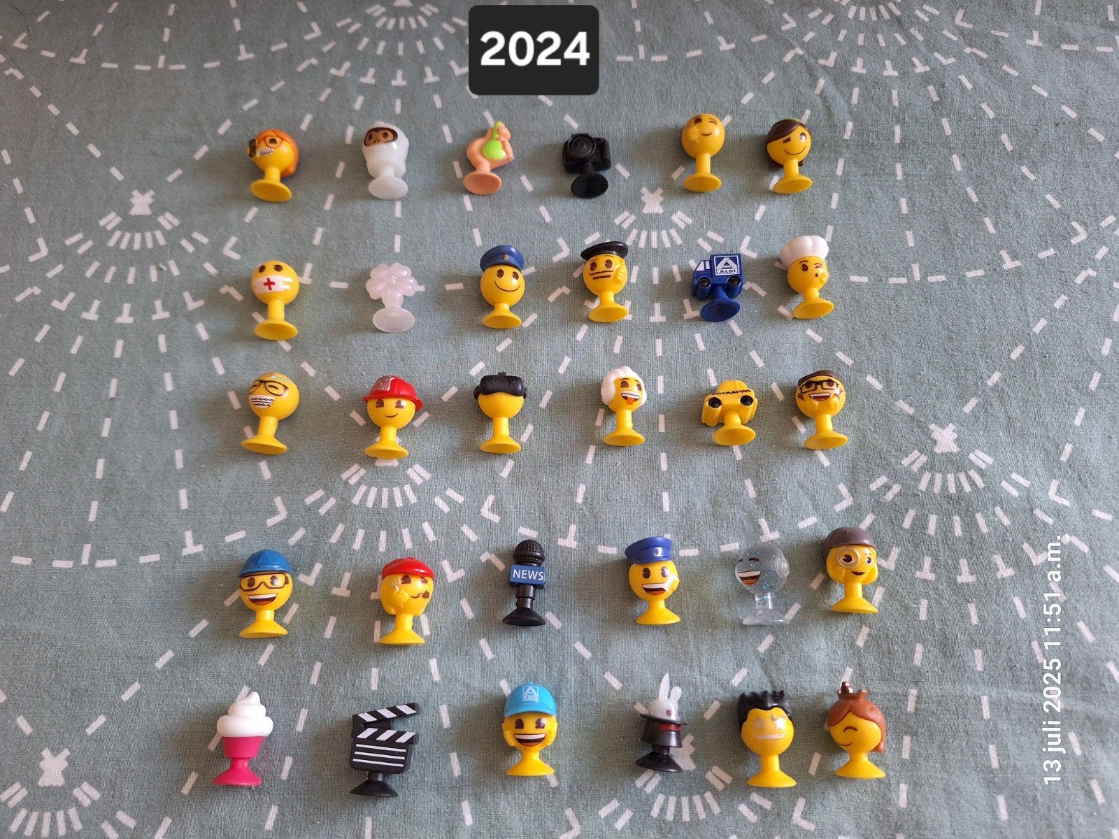 Emoji Aldi setje 2024, Ophalen of Verzenden