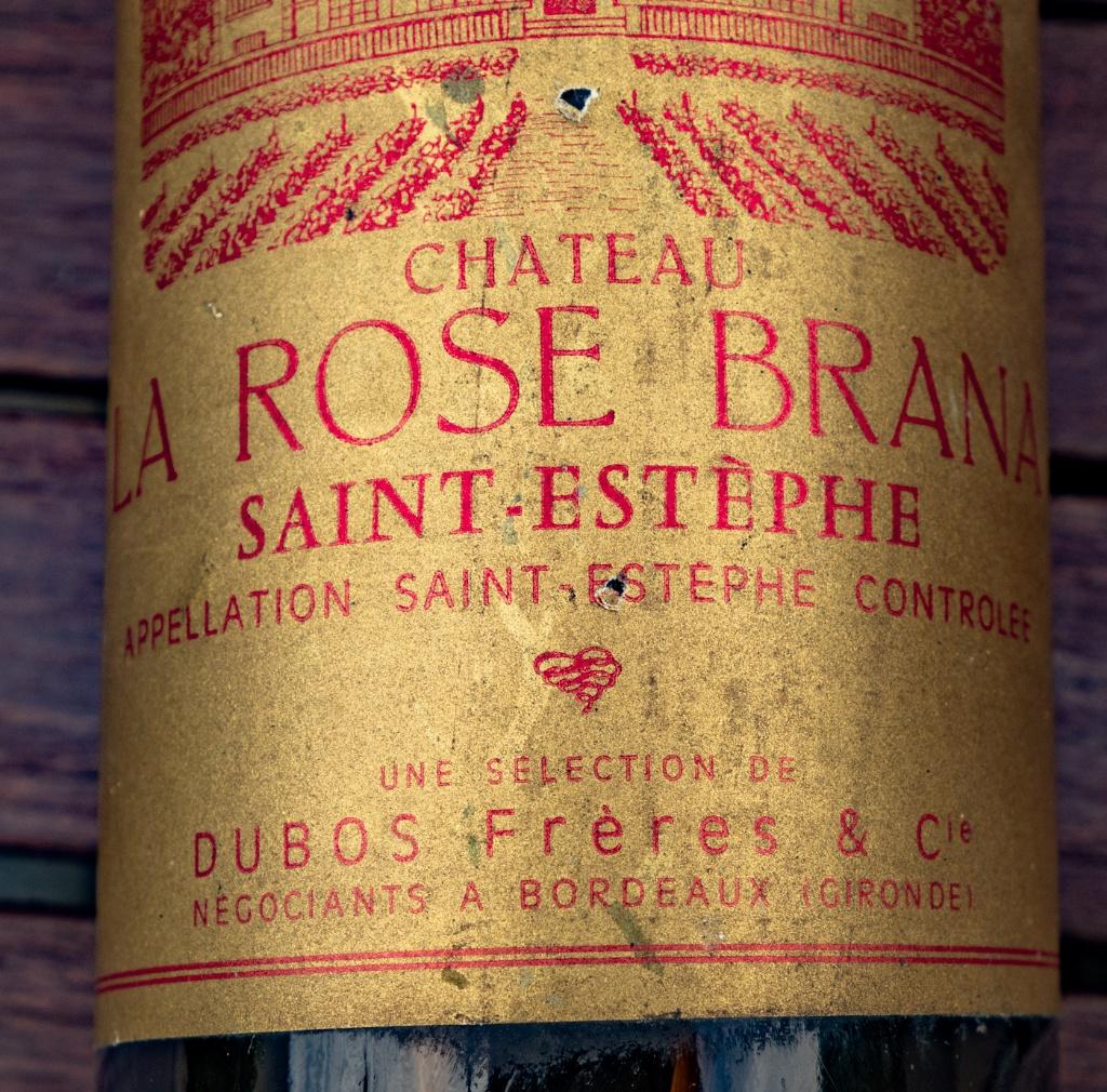 Saint-Estèphe 1972, Enlèvement, France, Vin rouge
