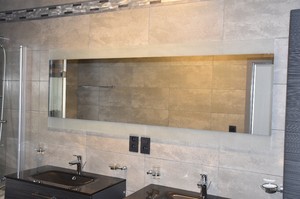 Miroir de salle de bain, Moins de 100 cm, 150 à 200 cm, Comme neuf, Enlèvement