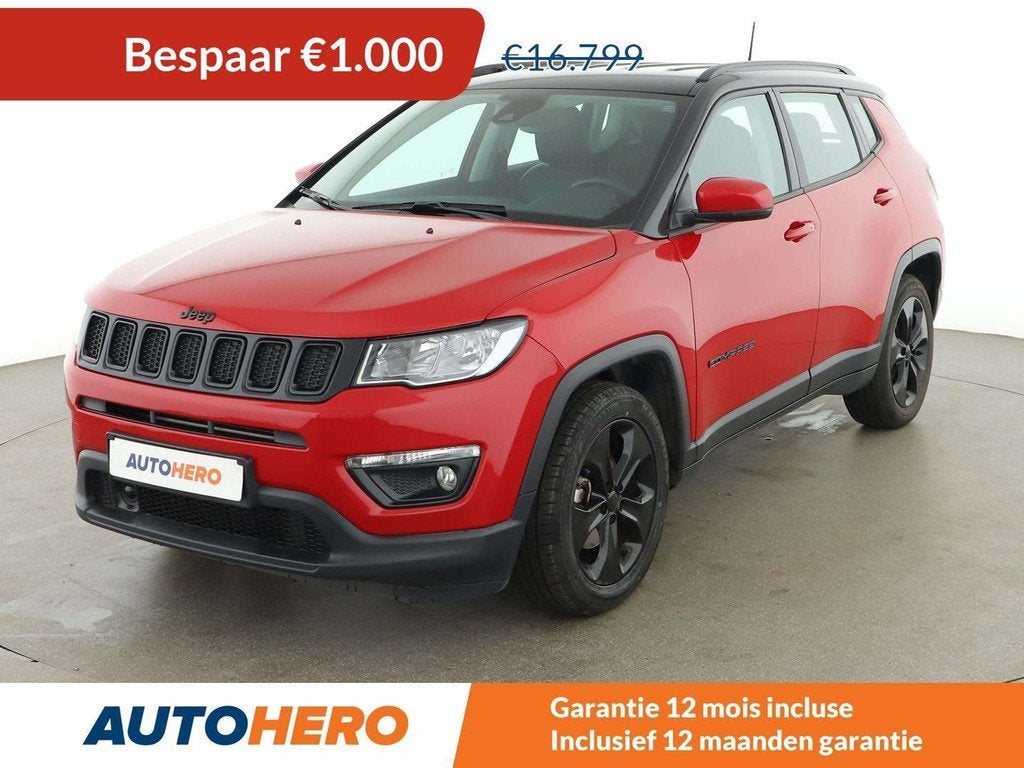 Jeep Compass 1.4 M-Air Longitude FWD (bj 2019), Auto's, Jeep, Voorwielaandrijving, Euro 6, 1505 kg, Compass