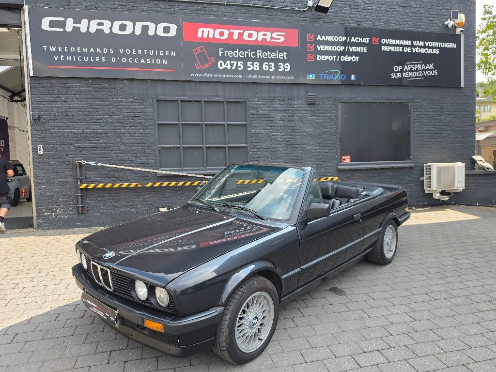 Bmw E30 325i B-Manu Cuir, Cuir, Achat, Entreprise, Cabriolet