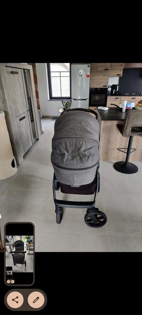 Wandelwagen quax crooz, Ophalen