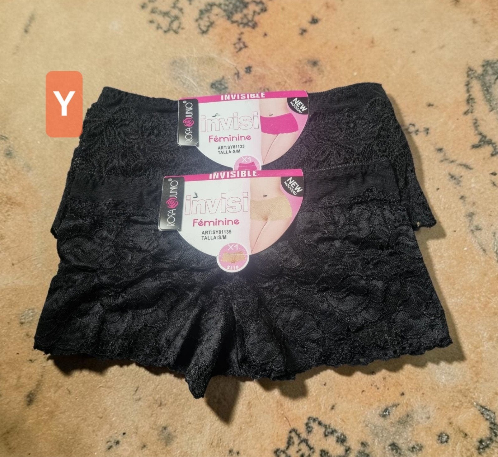 Rosa Junio Invisi 2 faces Nouveaux navires taille S/M, Rosa Junio, Enlèvement ou Envoi, Noir, Pantalon ou Short