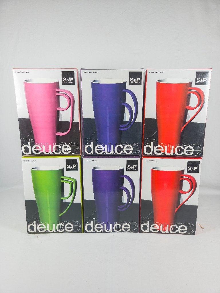 Salt & Pepper "Deuce" Tassen / Mokken Set - 6-delig - Nieuw, Ophalen, Overige merken, Keramiek, Nieuw