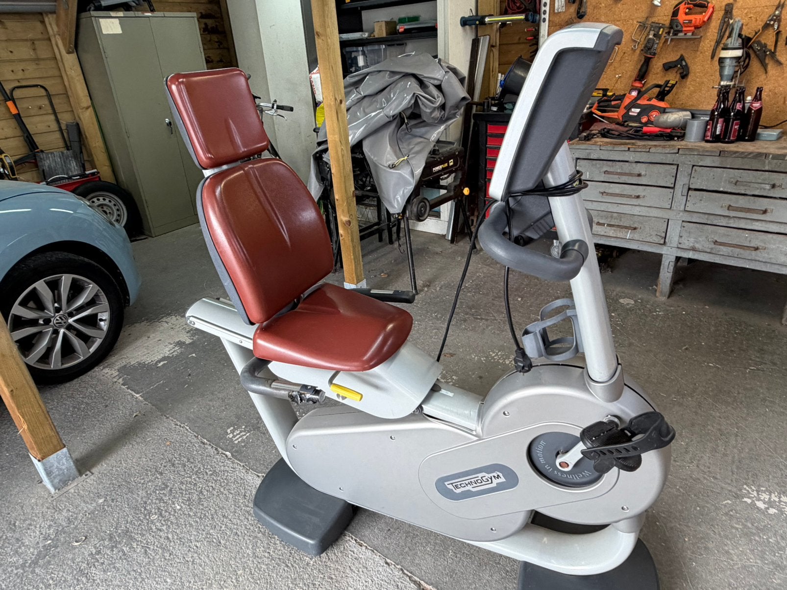 Professionele hometrainer technogym, Ophalen, Zo goed als nieuw, Hometrainer