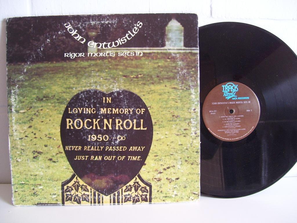 JOHN ENTWISTLE  rigor mortis sets in, 12 pouces, Pressage original, Enlèvement ou Envoi, 1970 - 1979