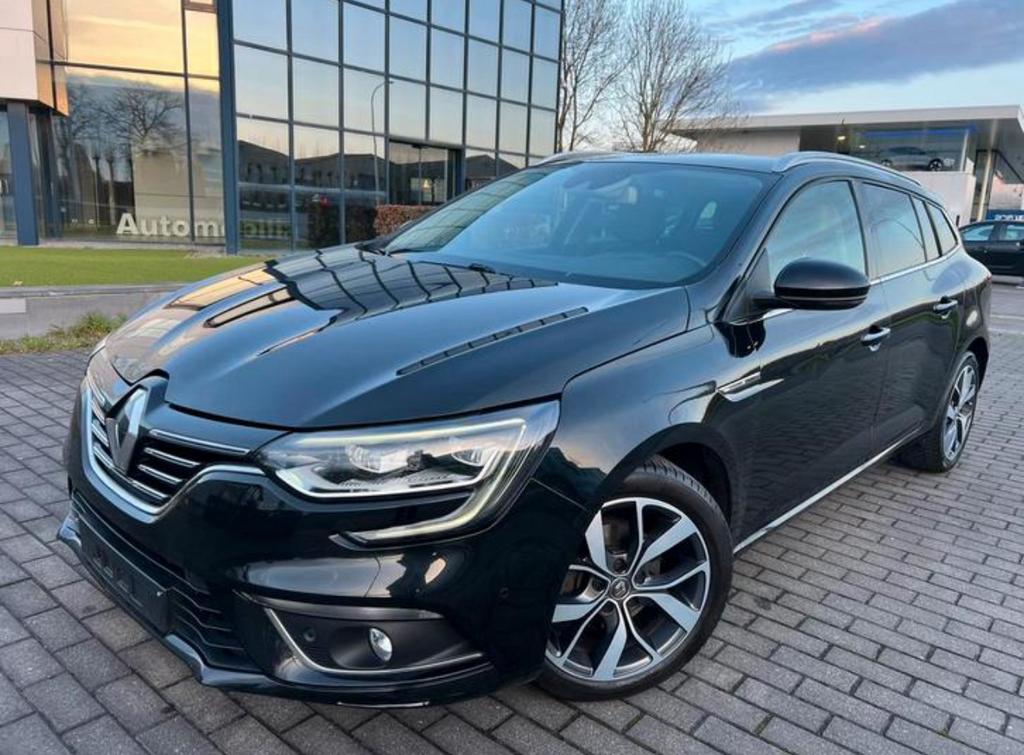 Renault Megane break, Auto's, Zwart, Break, 5 deurs, Particulier