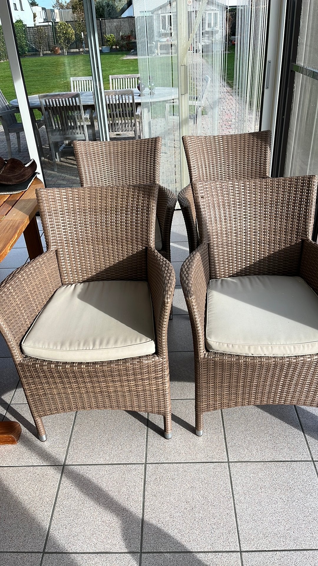 Tuinstoelen, Tuin en Terras, Ophalen, Gebruikt, Kunststof