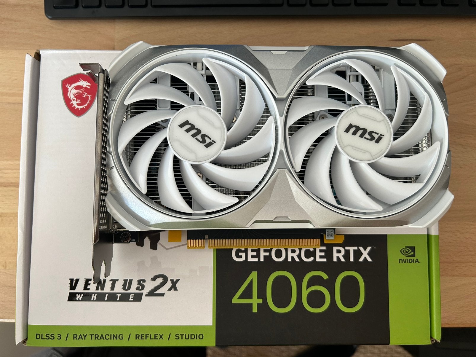 Msi rtx 4060 8gb, Computers en Software, Videokaarten, Ophalen, Zo goed als nieuw, Nvidia