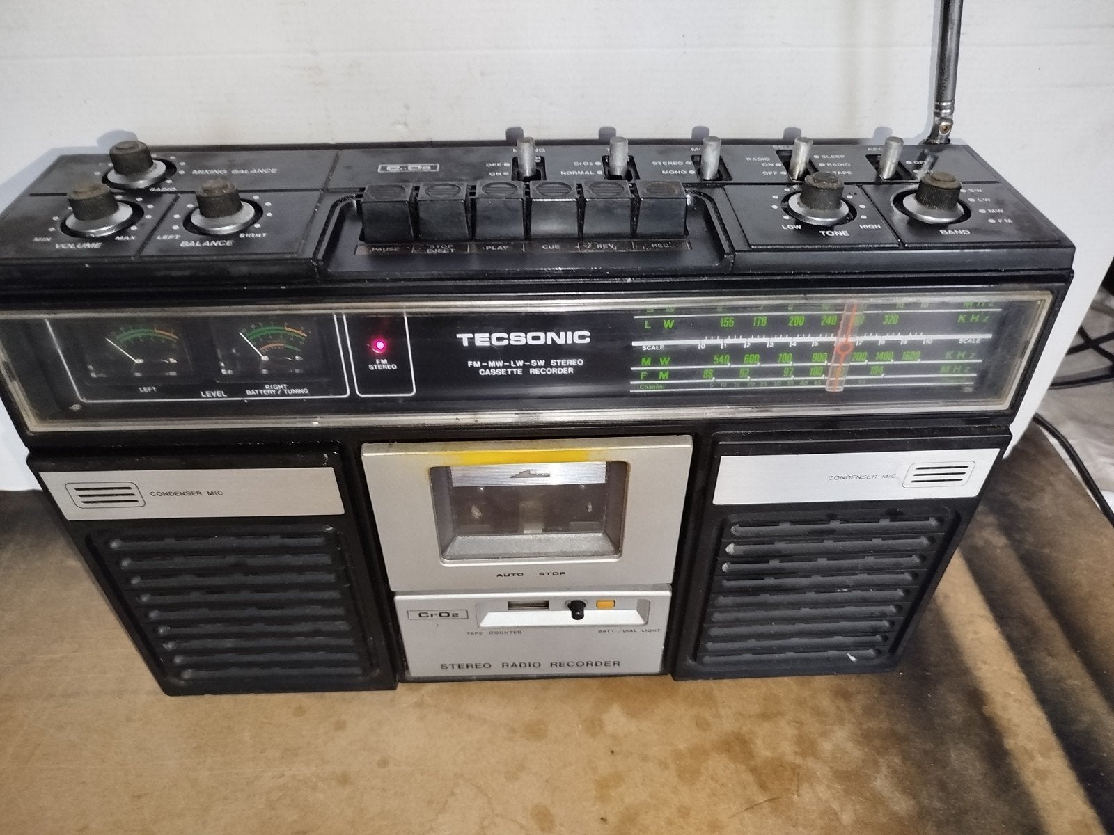 Draagbare radio Tecsonic, Ophalen of Verzenden