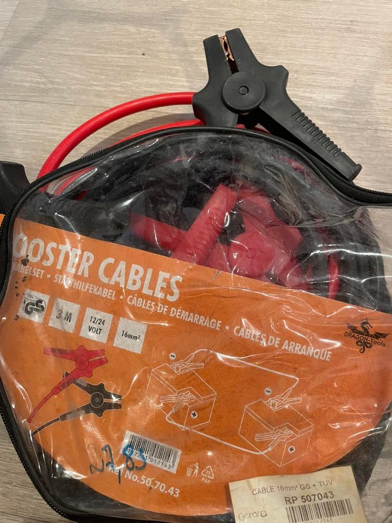 Cable de démarrage et triangle, Autos : Pièces & Accessoires, Batteries & Accessoires, Enlèvement