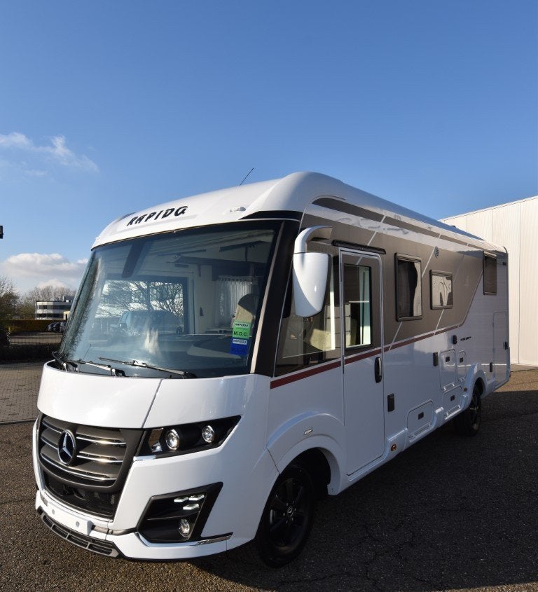 Rapido I96M mercedes *hydr steunpoten*solar 400 w* 2 batt, Ringverwarming, Bedrijf, Diesel, Rapido