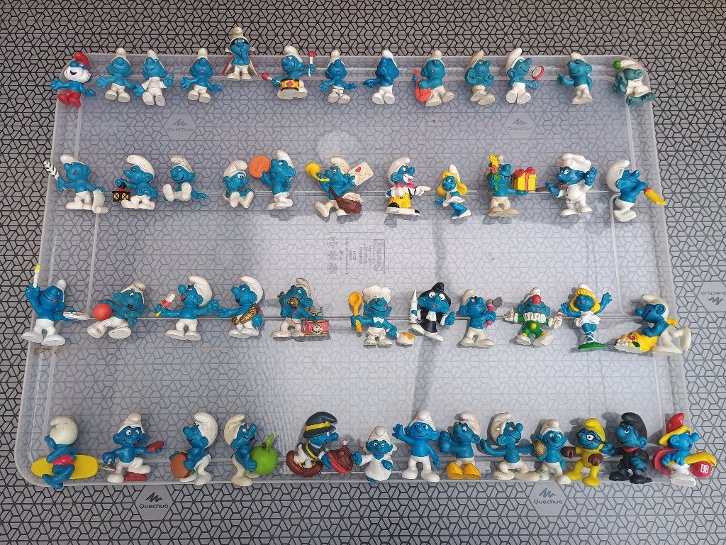 Verschillende Schleich Smurfen aan € 2,50, Verzamelen, Ophalen of Verzenden, Gebruikt, Verschillende Smurfen, Poppetje, Figuurtje of Knuffel