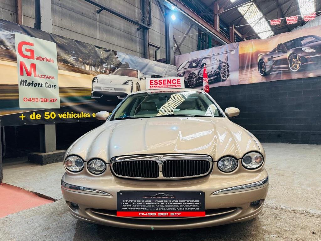 Jaguar X-Type 2.5i V6 Automatique Cuir Airco, Autos, Cuir, Achat, https://public.car-pass.be/vhr/60af8add-0e43-41ee-83fc-bfbe493cfee8
