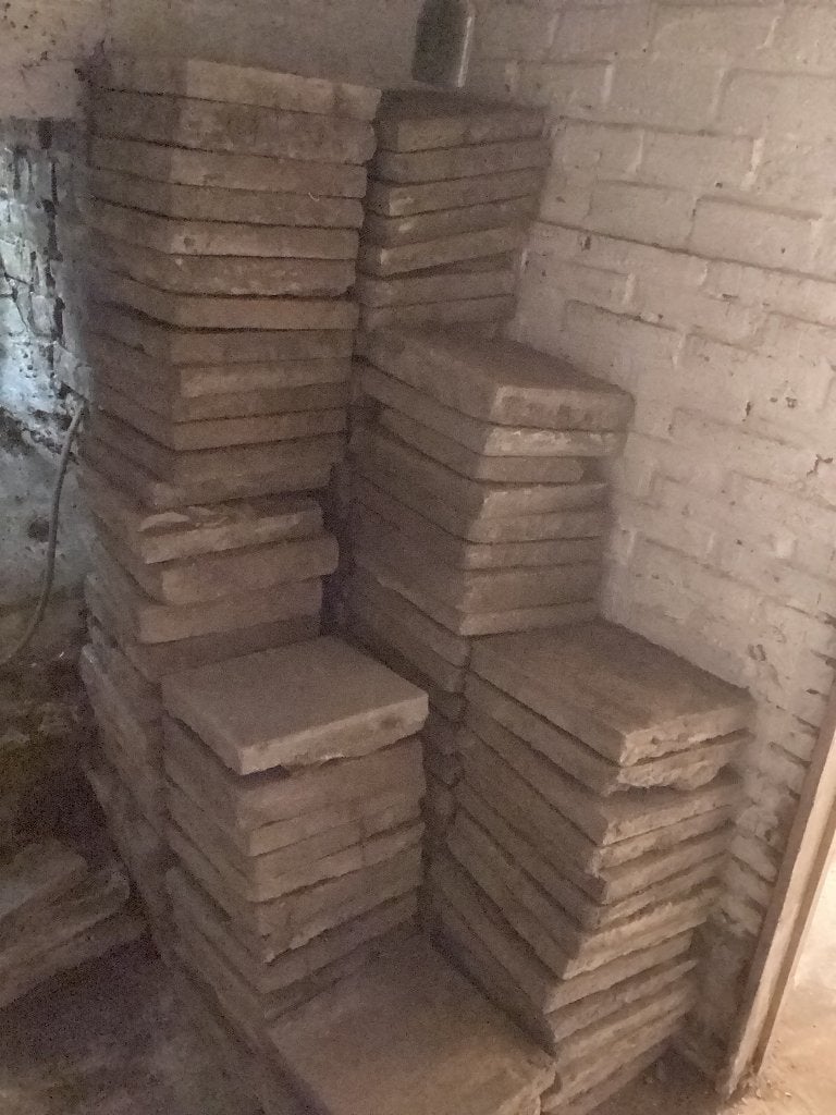 GRATIS Beton dallen, Ophalen, Gebruikt, Beton, Overige typen