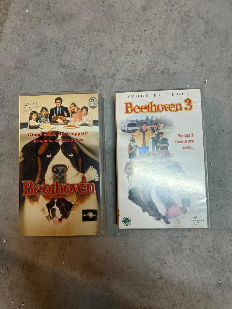 4 Cassettes VHS Beethoven, CD & DVD, VHS | Film, Tous les âges, Enlèvement ou Envoi, Comme neuf, Comédie