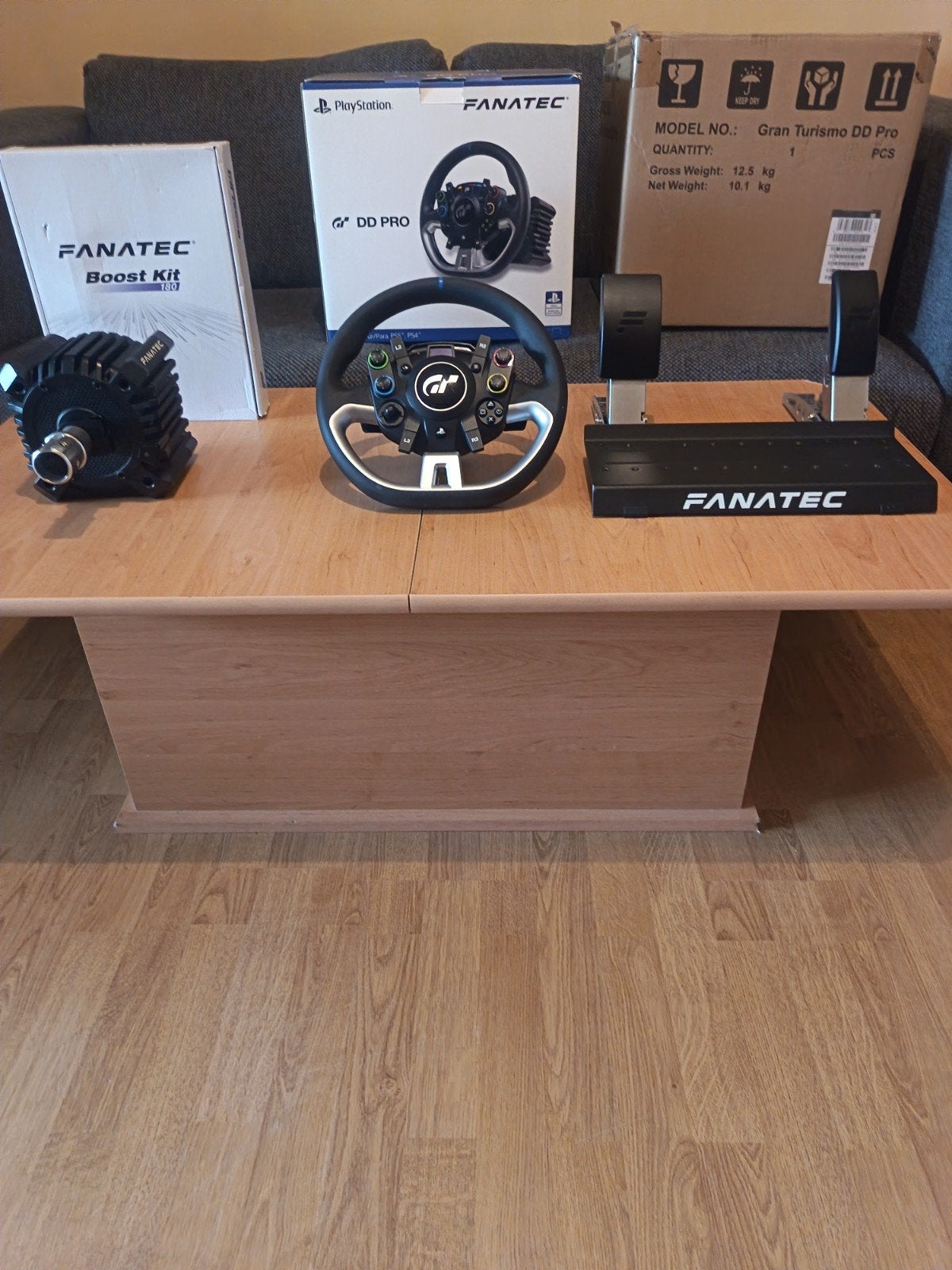 Pack Fanatec GT DD Pro 8Nm (PS5 / PS4 / PC) Complet en boîte, Informatique & Logiciels, Enlèvement