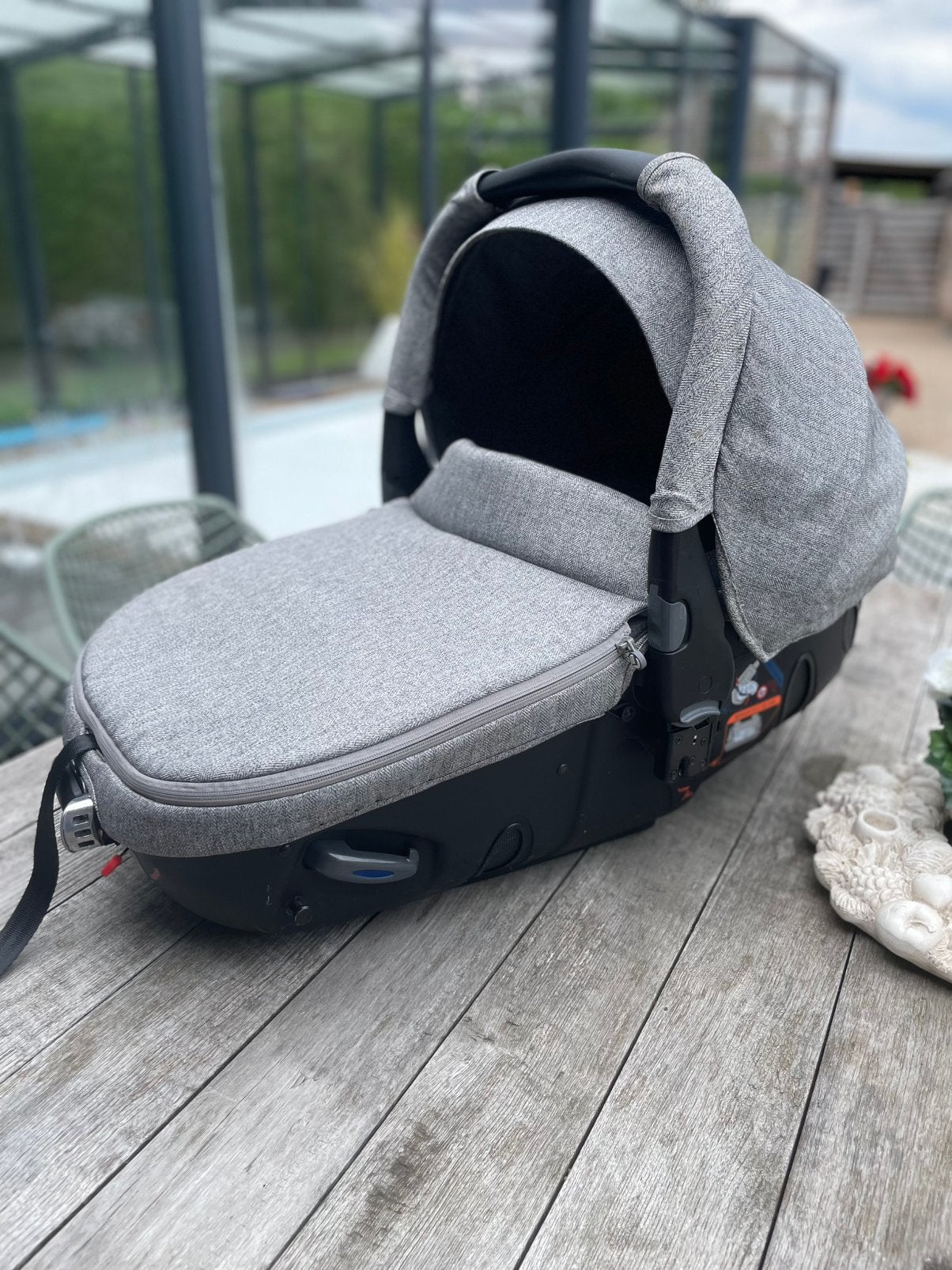 Geweldige set autostoel/mand met isofixbase +  kinderwagen !, Kinderen en Baby's, Ophalen, Zo goed als nieuw, Kinderwagen