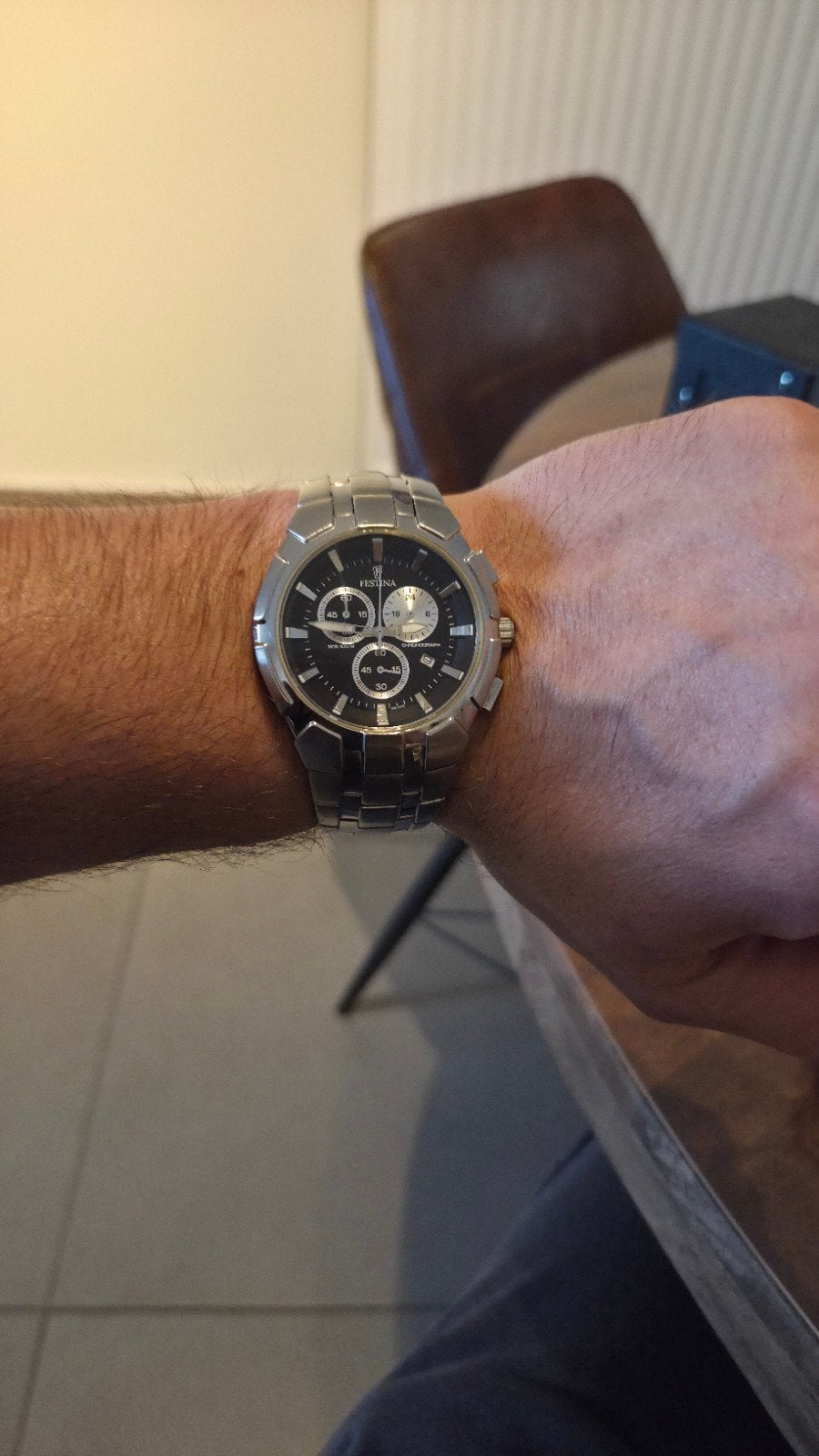 festina f6812 2, Montre-bracelet, Autres marques, Enlèvement ou Envoi, Acier