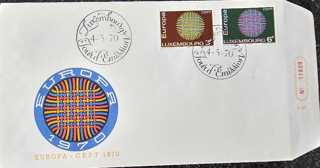 Enveloppes pour le premier jour - Luxembourg, Timbres & Monnaies, Enlèvement ou Envoi, Non décrit