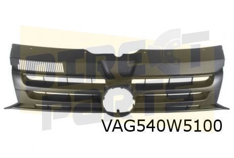 Volkswagen T5 II (10/09-7/15) grille (9B9 satijnzwart) Origi, Neuf, Volkswagen, -, -