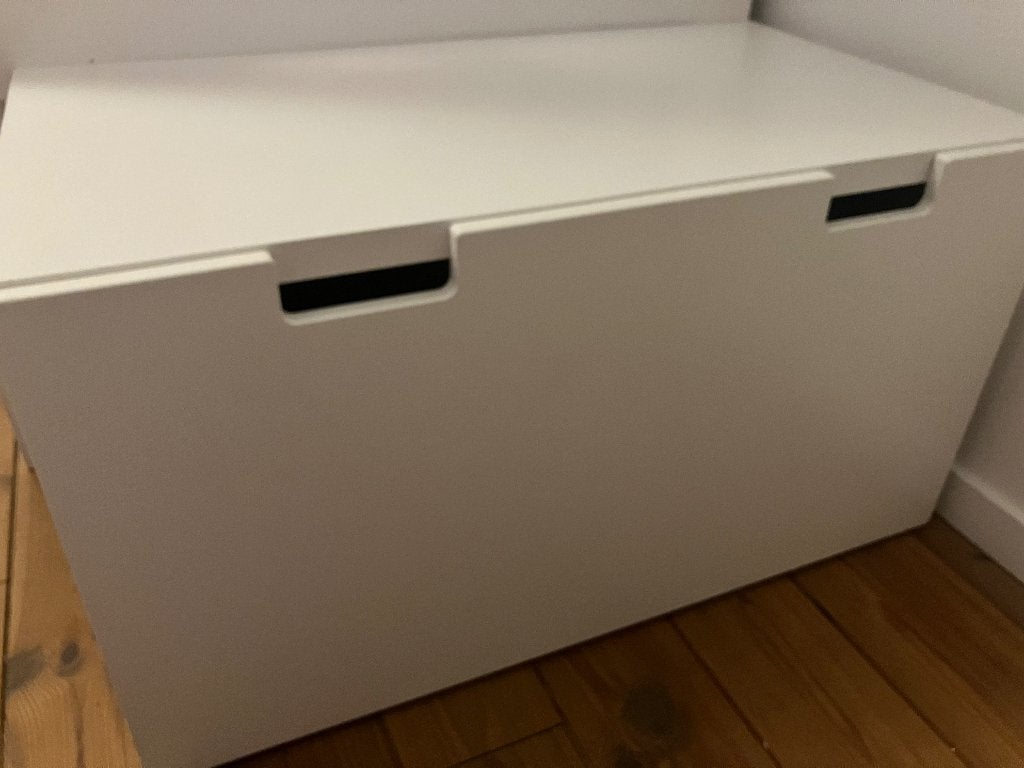 IKEA speelgoedkist met 2 bankjes, Enlèvement