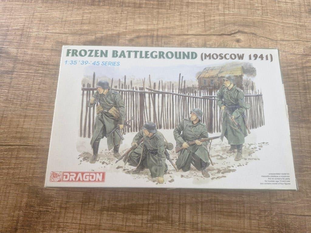Dragon 1/35 Frozen Battleground Moscow 1941, Enlèvement ou Envoi, Neuf, 1:35 à 1:50, Personnage ou Figurines