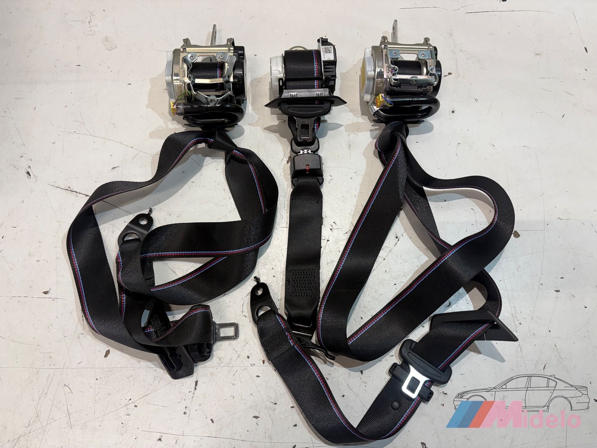 BMW G60/G90 GORDEL SET ACHTER 5A14A25, -, Utilisé, -, Enlèvement ou Envoi