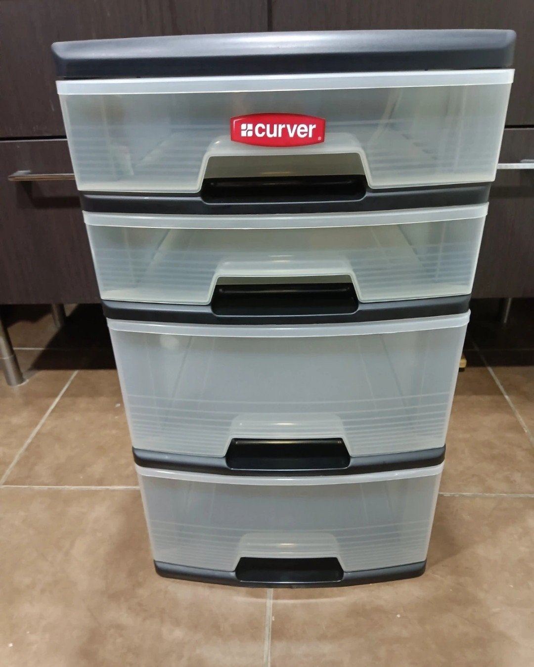 Tour de rangement Curver 4 tiroirs (2x10L + 2x20L), Enlèvement ou Envoi
