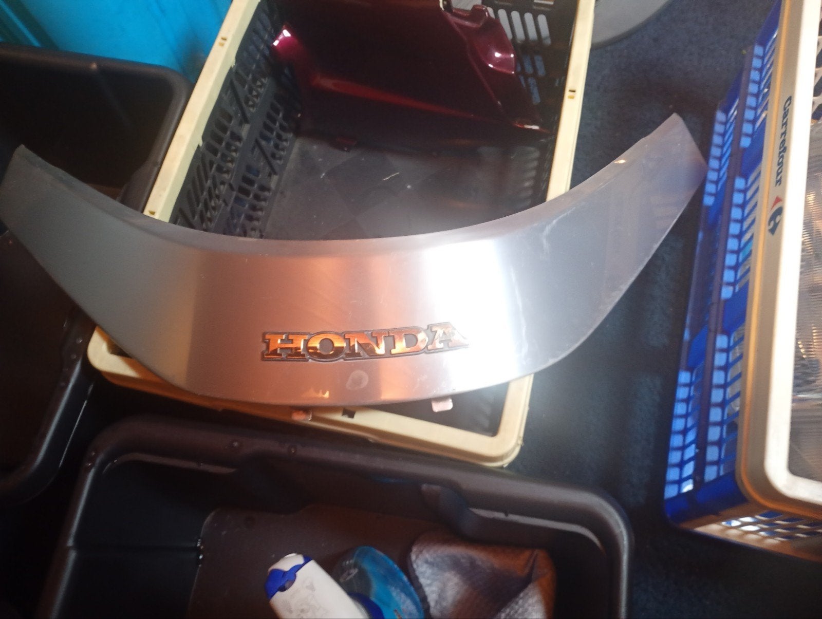 Honda Goldwing 1500 Schermplaat aluminium, Ophalen