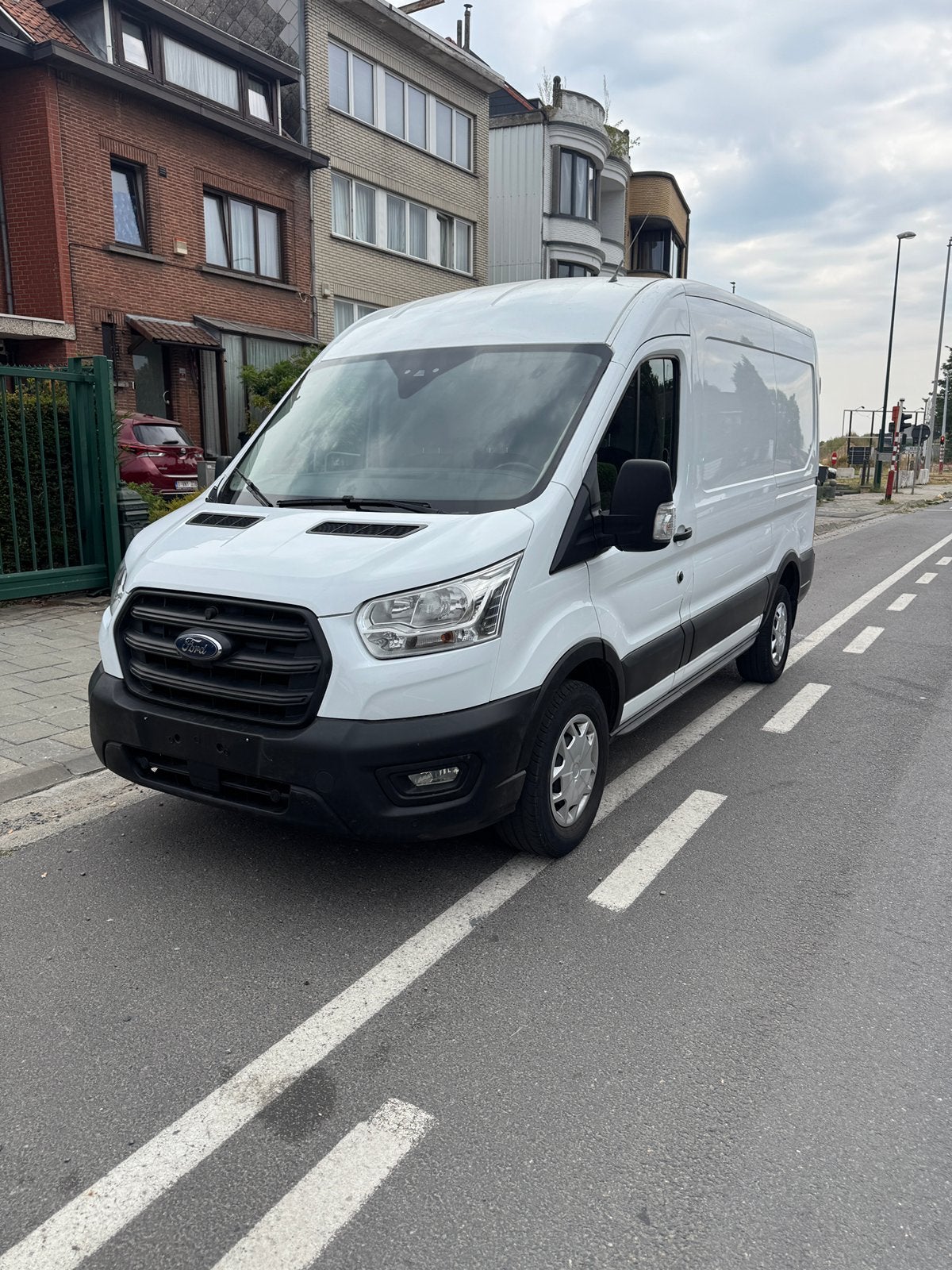 Ford Transit L2H2 62.000km 2022 euro6d TOP CONFIG, Autos, Euro 6, Entreprise, 3 places, Boîte manuelle