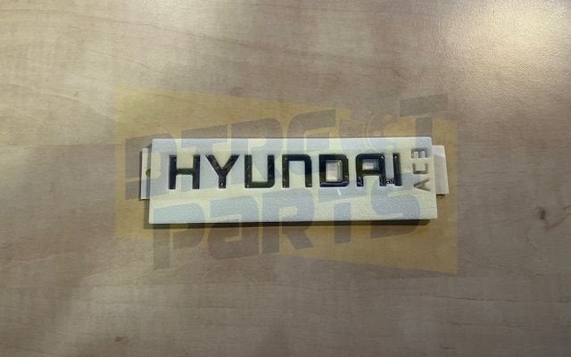 Hyundai i10 (3/20-6/23) embleem tekst ''Hyundai'' achterzijd, Neuf, -, Hyundai, -