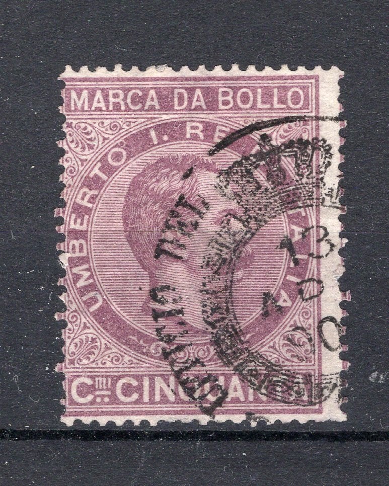 ITALIE Timbres fiscaux MARCA DA BOLLO 1905, Envoi, Affranchi