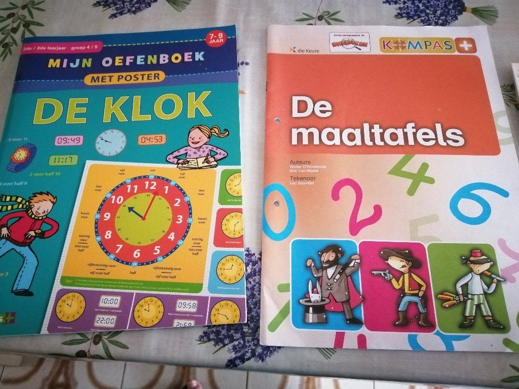 KLOK LEREN, MAALTAFELS NIEUW, Enlèvement ou Envoi, Neuf, Compter