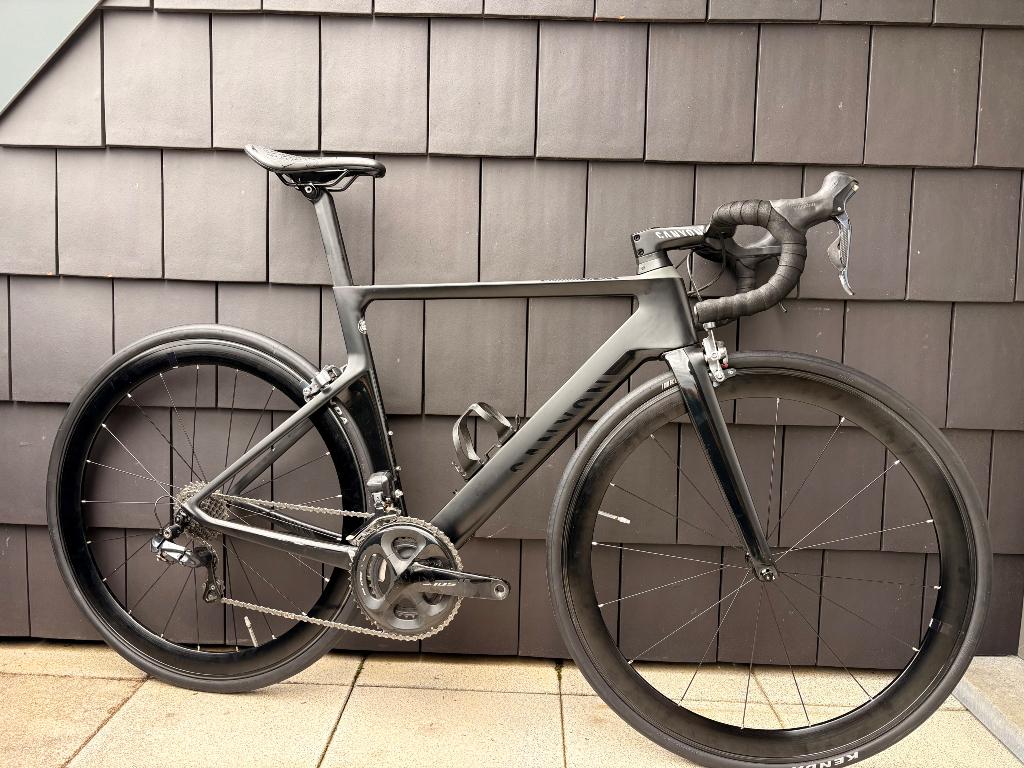 Canyon Aeroad CF SLX Ultegra di2 - 54, Fietsen en Brommers, Overige merken, Ophalen of Verzenden, Zo goed als nieuw, Schijfrem
