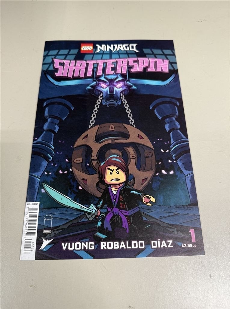 Comic - Lego Ninjago shatterspin 1 crv a diaz 1st print, Boeken, Ophalen of Verzenden, Zo goed als nieuw