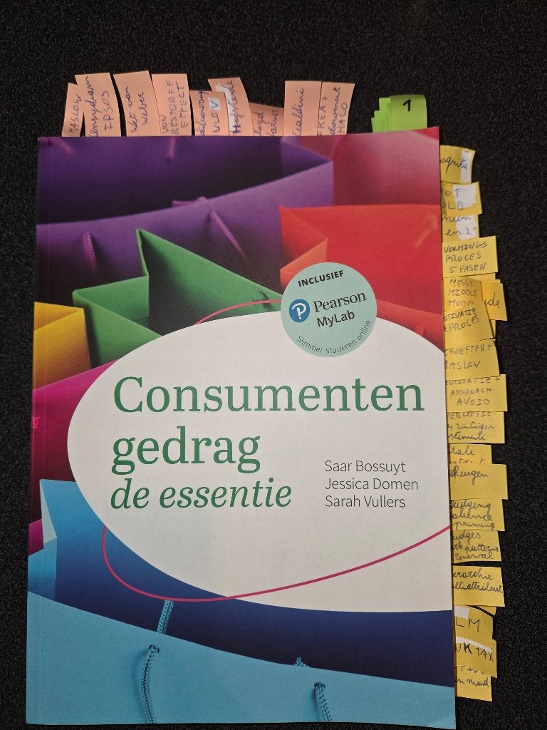 Consumentengedrag, Boeken, Gelezen, Pearson, Economie, Ophalen of Verzenden