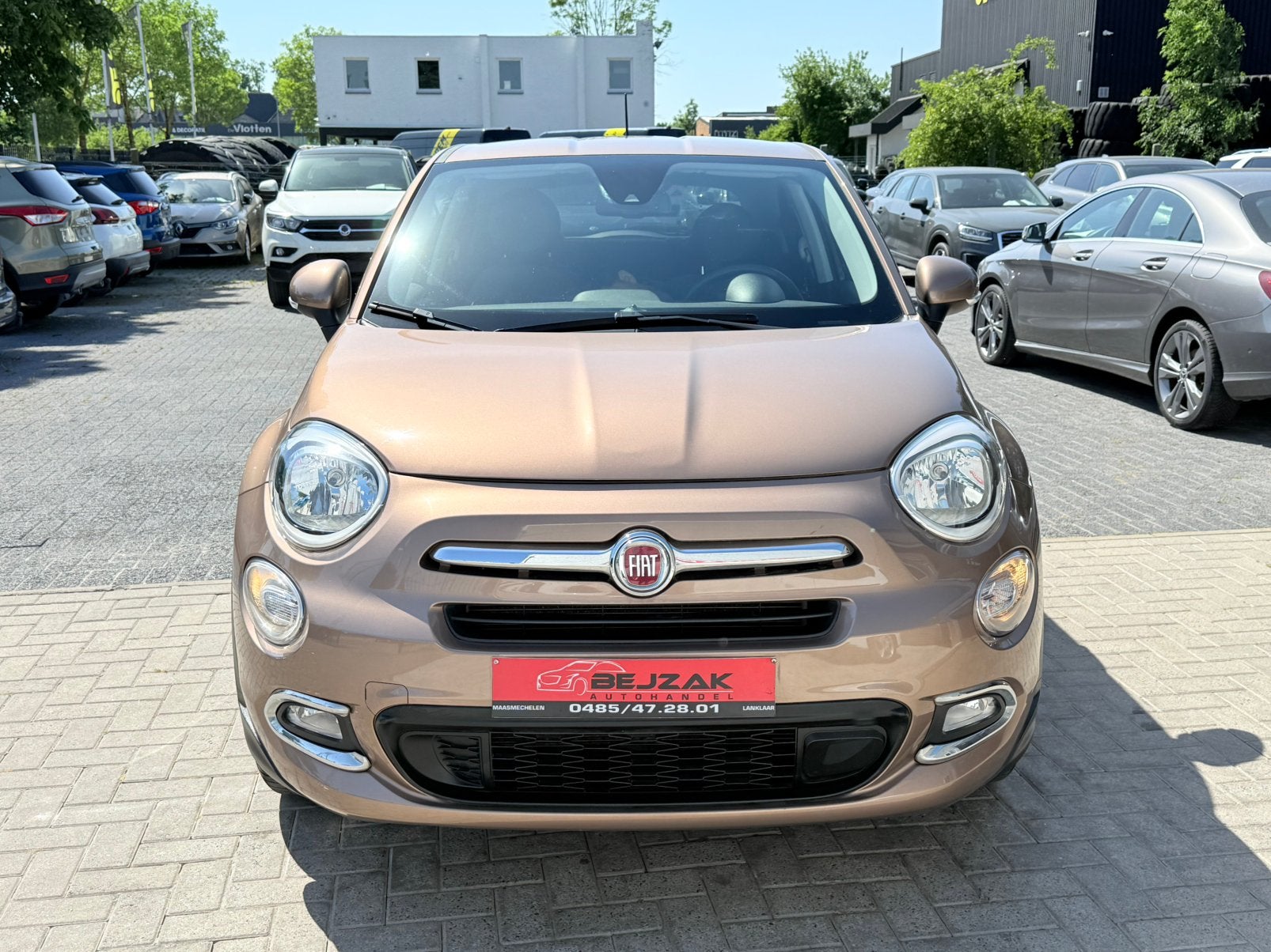 Fiat 500X Lounge 1.6i 110pk 101.000km 1j Garantie, Auto's, Fiat, Euro 6, 500X, Bedrijf, Handgeschakeld