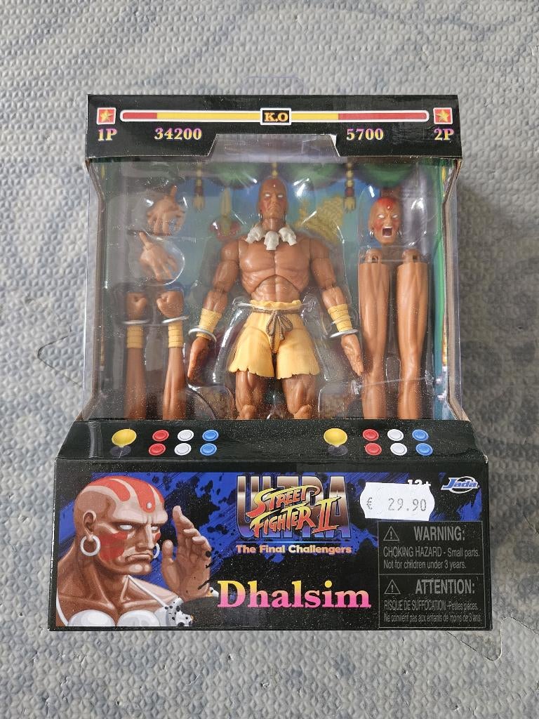 Jada Toys - Dhalsim - Street Fighter II Ultra, Verzamelen, Ophalen of Verzenden, Nieuw