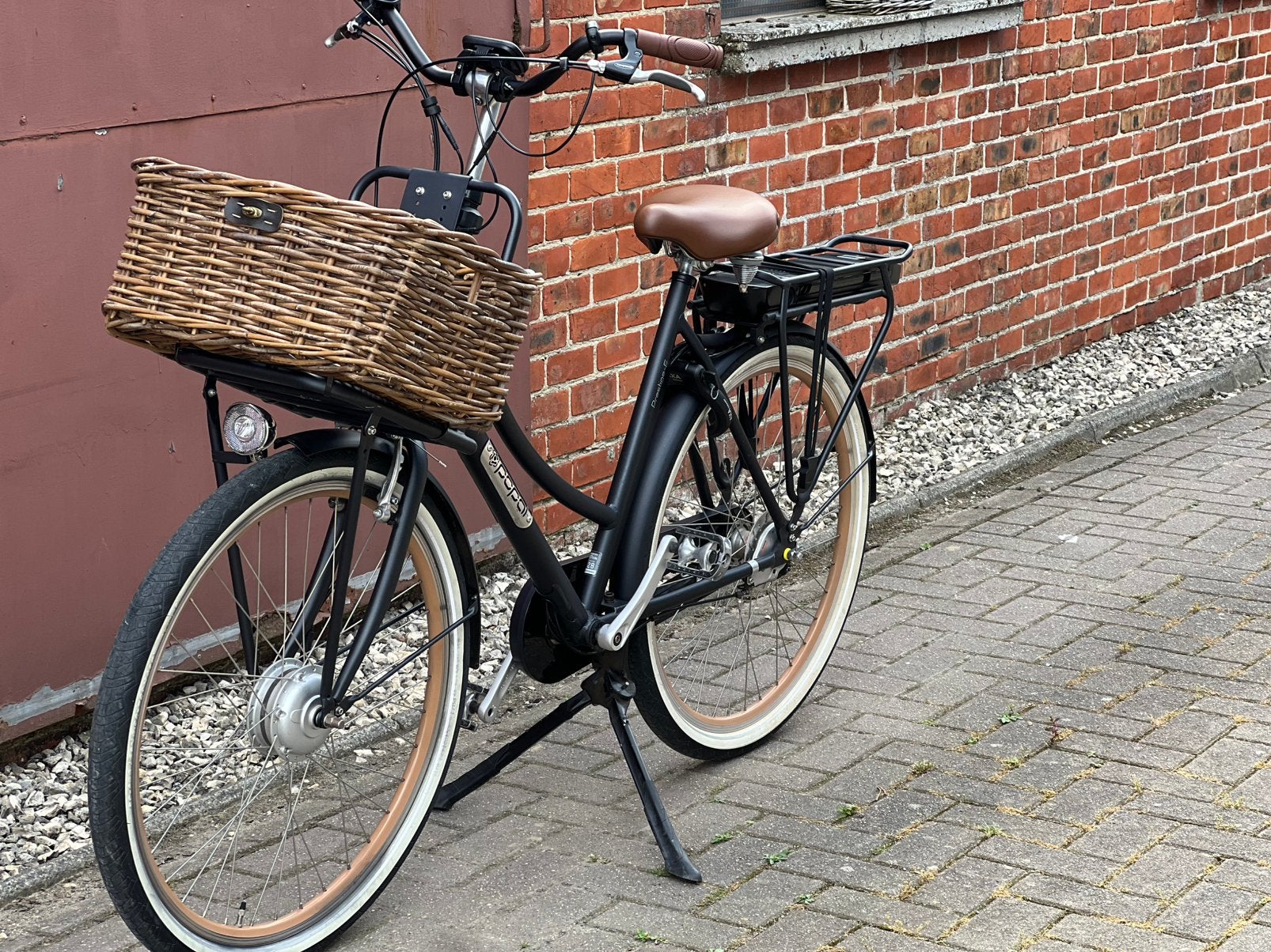 Elektrische damesfiets Popal, Fietsen en Brommers, Fietsen | Dames | Moederfietsen, Zo goed als nieuw, Versnellingen, Ophalen