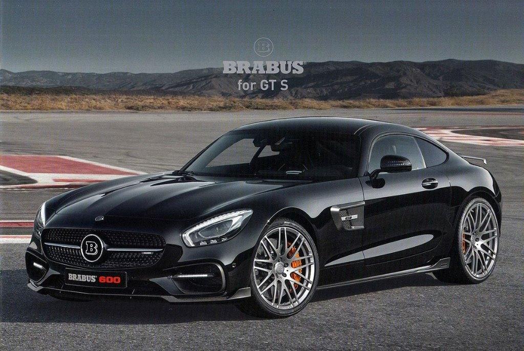Brochure de la Mercedes Brabus AMG GT, Enlèvement ou Envoi, Mercedes