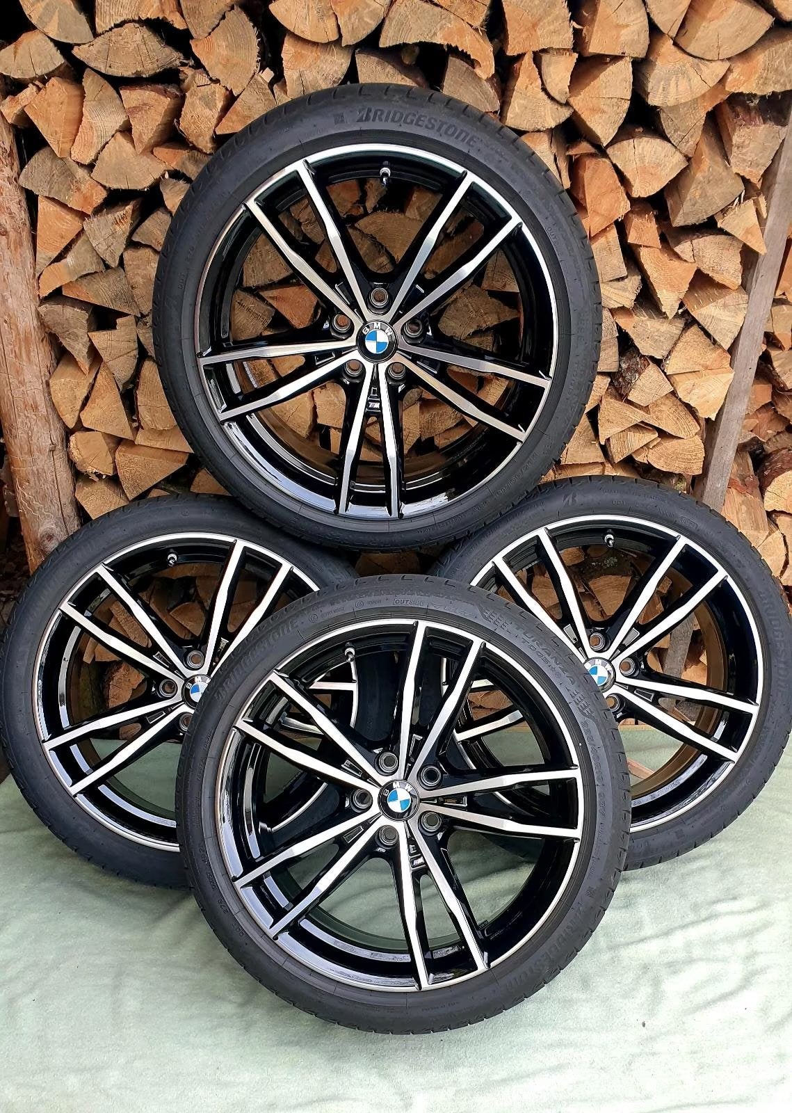 Jantes Bmw 791m, jantes sport BMW M 19 pouces d'origine, Enlèvement, 19 pouces, Pneus été, Pneus et Jantes