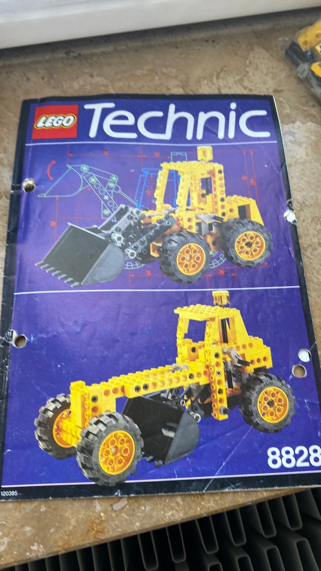 Lego Technic 8828, Ophalen, Zo goed als nieuw