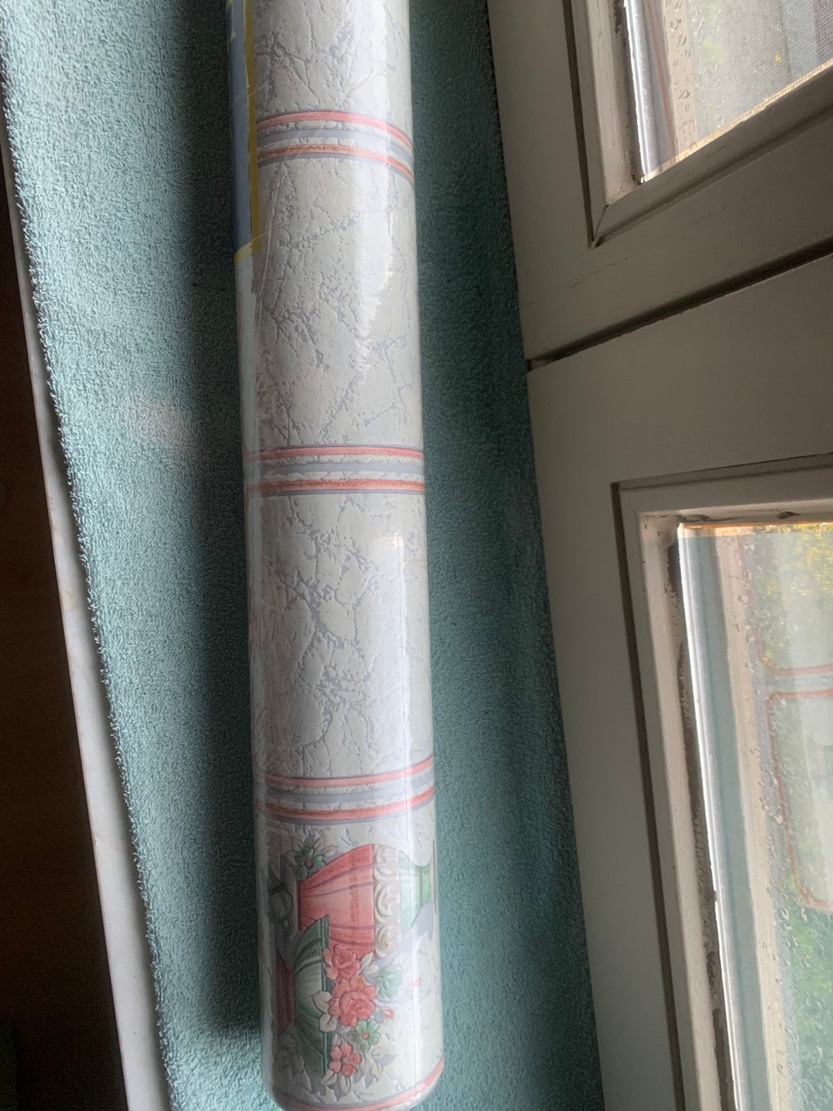 Vinyl behangpapier, Ophalen, Zo goed als nieuw