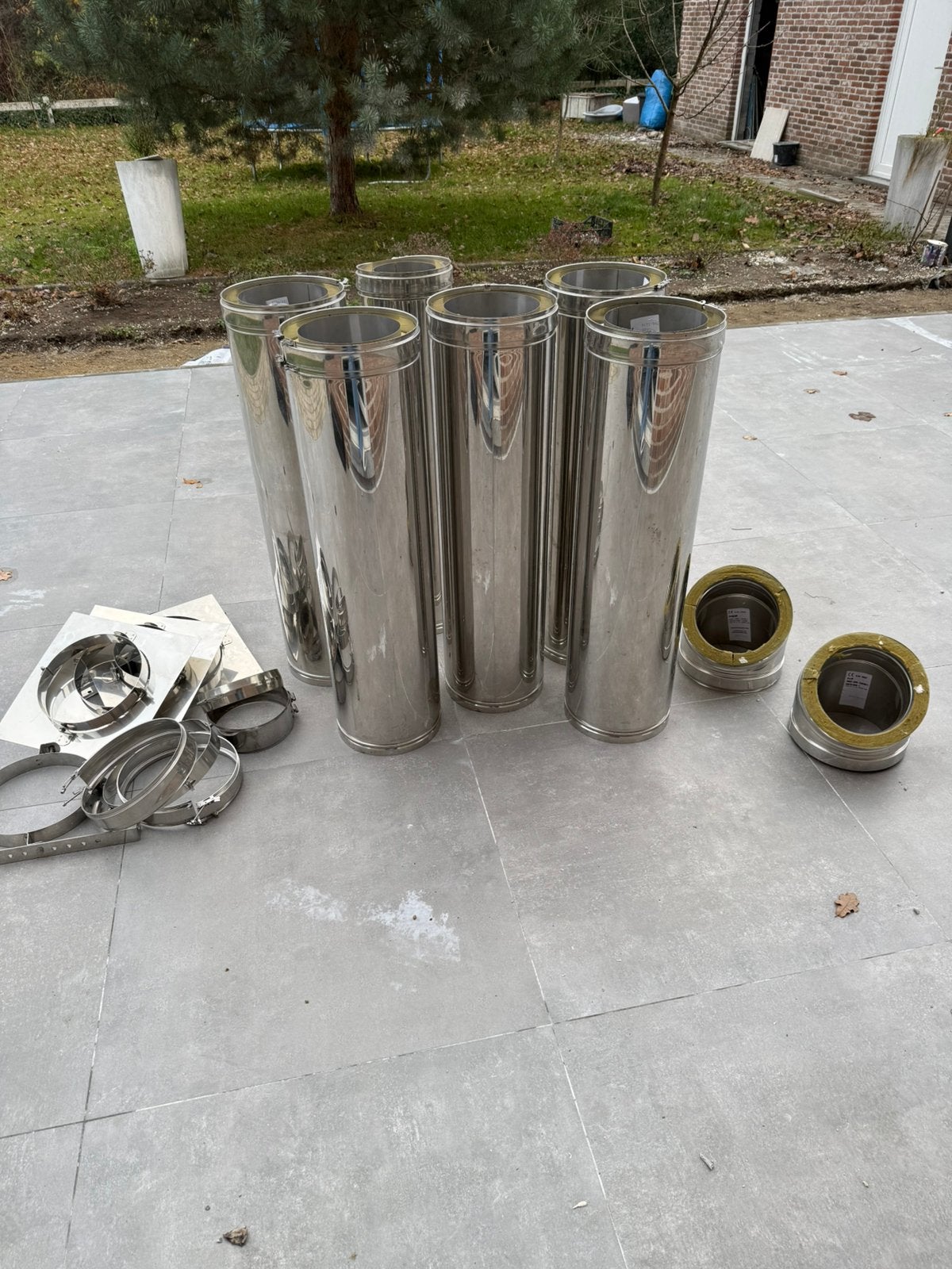 Buizen in, Ophalen, Zo goed als nieuw, Inox
