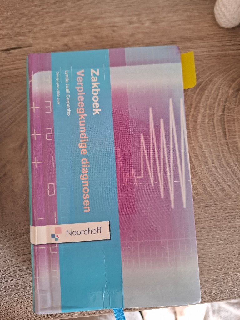 Zakboek verpleegkundige diagnosen, Boeken, Ophalen, Zo goed als nieuw, Overige niveaus, Overige vakken